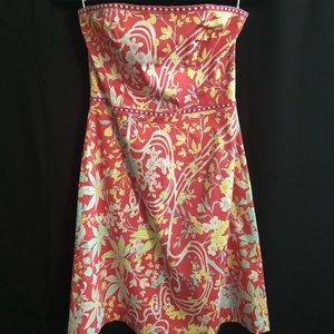 Summer strapless dress